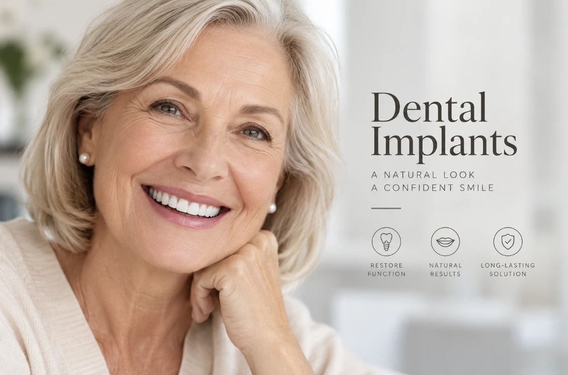 Clinic-supplied Dental Implants treatment artwork